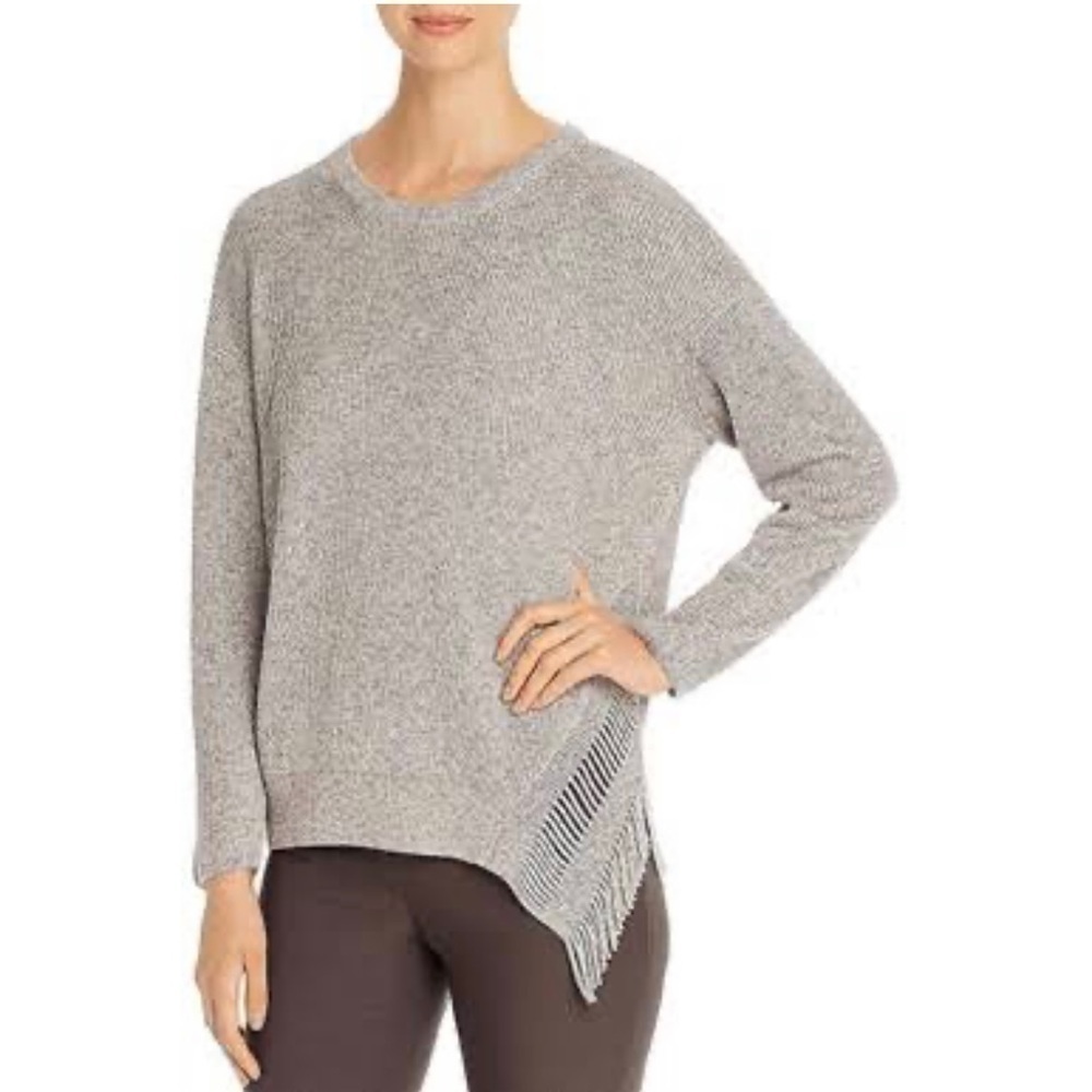 Nic+zoe Fringe Times Sweater Top Size Medium